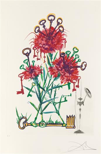 SALVADOR DALÍ Florals.